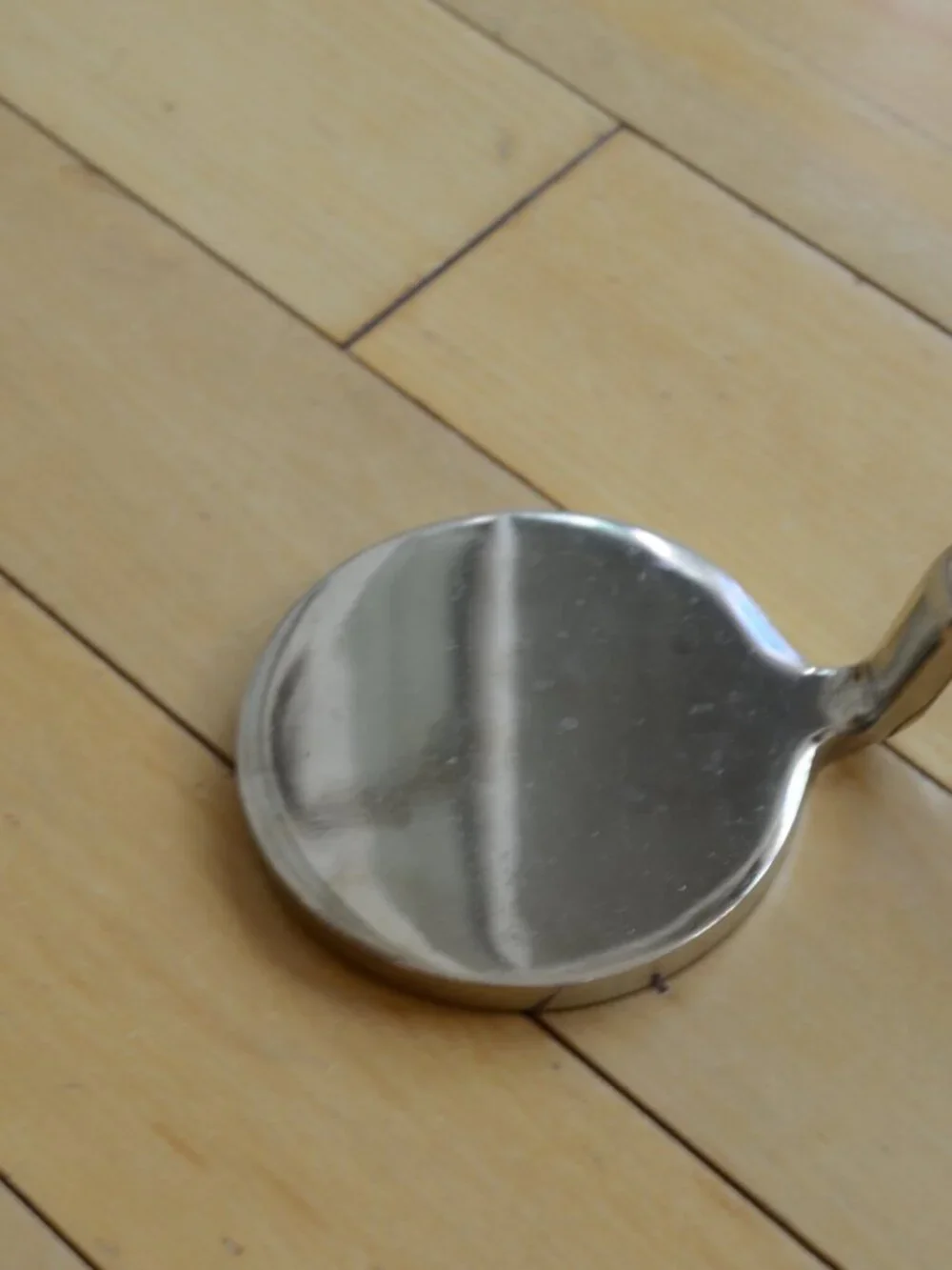 Stainless Steel Heavy Professional Meat Tenderizer Mallet Pounder Round